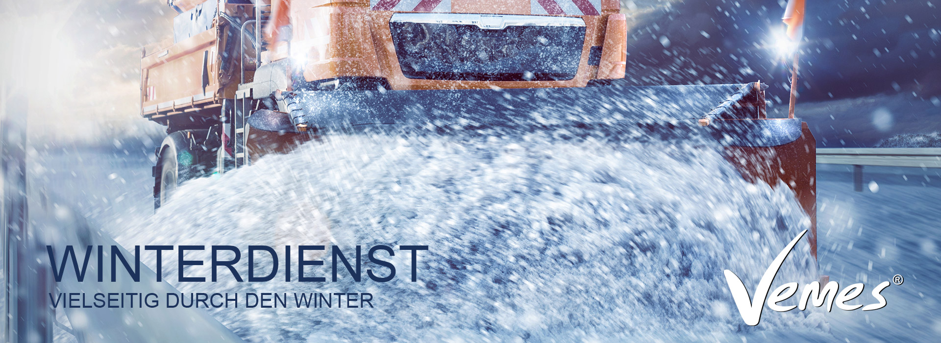 Winterdienst Wintertechnik Vemes Vermietung Verkauf Service Reperatur