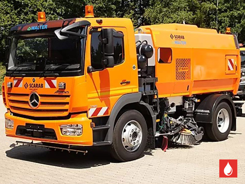 Merlin Walter 8 Kehrmaschine Kerhtechnik Vemes