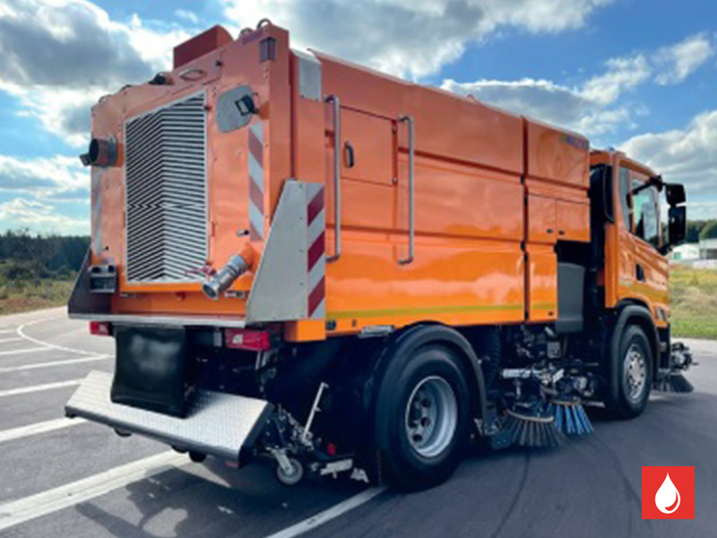 Walter 8 Kehrmaschine Kerhtechnik Vemes